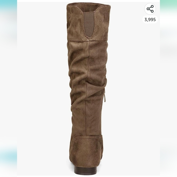 💖HP💖 Dream Pairs Women's Knee High Pull Boots - Picture 4 of 9
